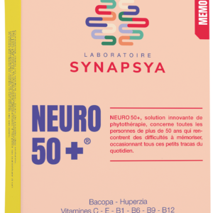 Neuro 50+ complement alimentaire naturel pour memoire