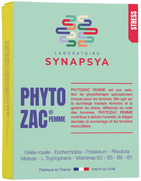 Phytozac Femme gestion du stress