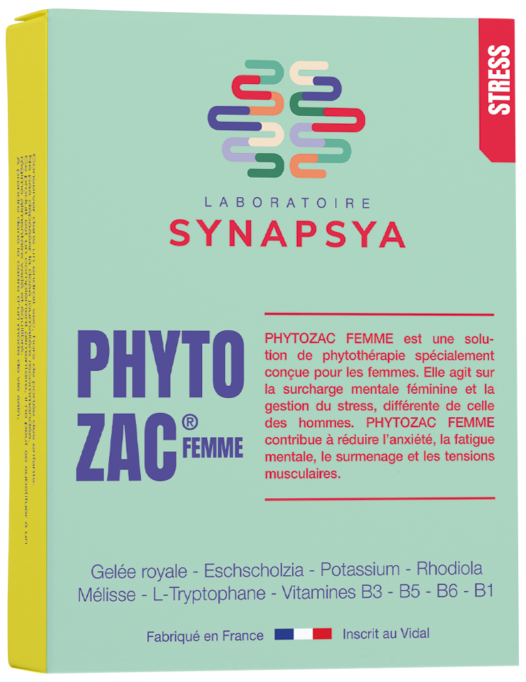 Phytozac Femme gestion du stress