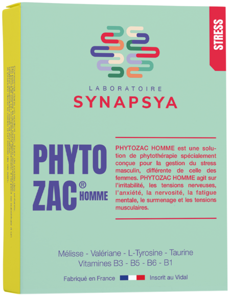 Phytozac Homme gestion du stress