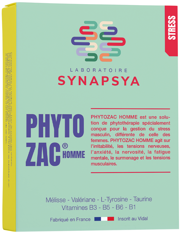 Phytozac Homme gestion du stress