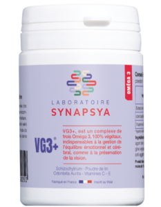 Pilulier VG3 Omega 3 vegetaux EPA DHA ALA