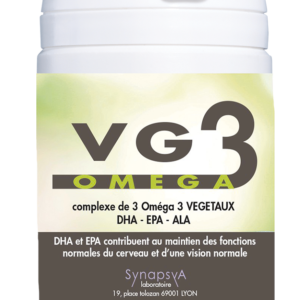 Pilulier VG3 Omega 3 de Synapsya