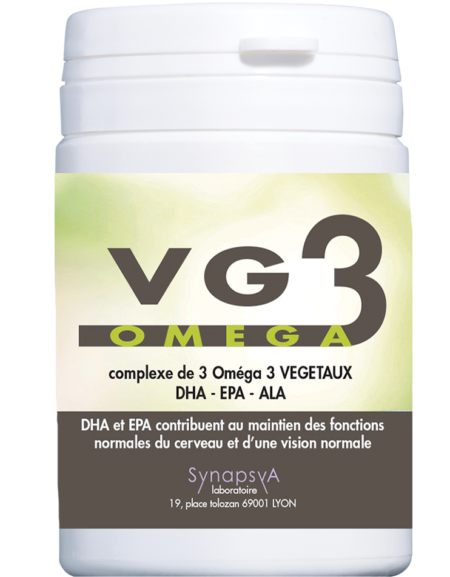 Pilulier VG3 Omega 3 de Synapsya