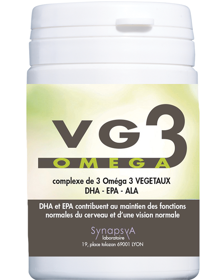 Pilulier VG3 Omega 3 de Synapsya