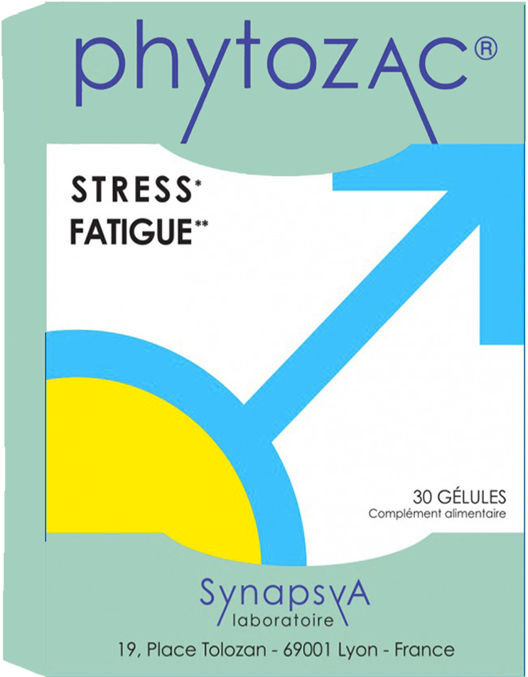 Pack Phytozac stress et fatigue des hommes